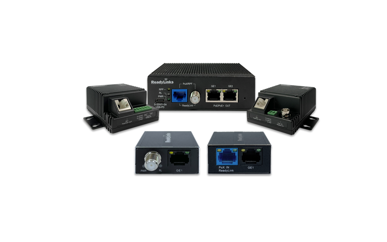 The ReadyLinks IPC client family: IPC-2TCP-RPF, IPC-1 and IPC-4S models